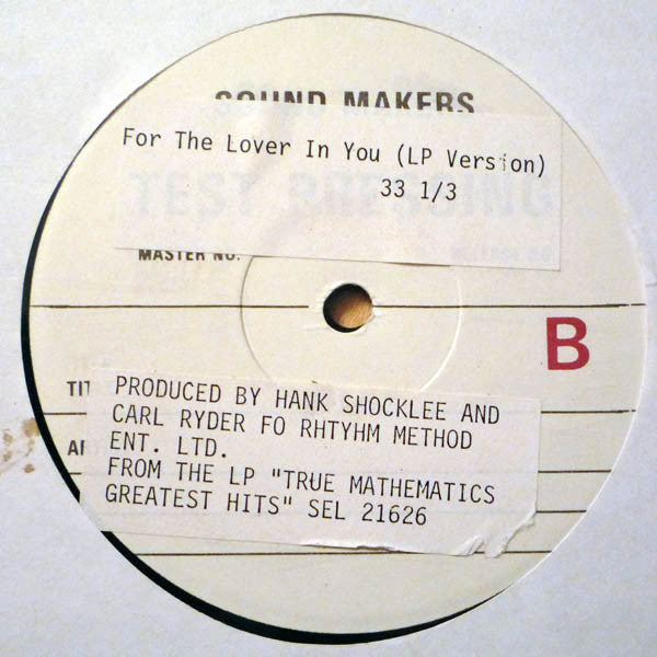 True Mathematics : For The Lover In You (12", TP)