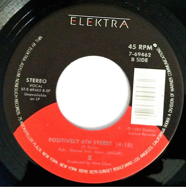 X (5) : 4th Of July (7", Single)