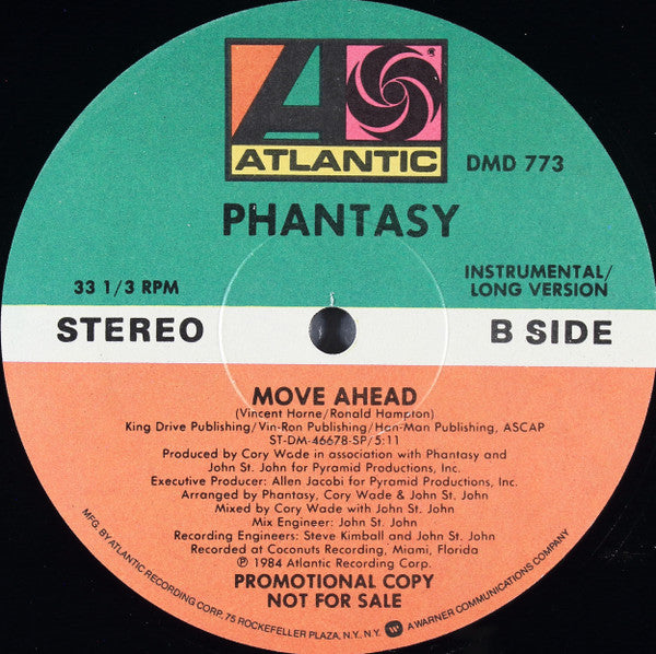 Phantasy : Move Ahead (12", Promo, SP )