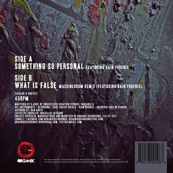 Textual : Something So Personal (7")