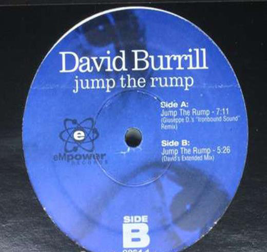David Burrill : Jump The Rump (12", Maxi)