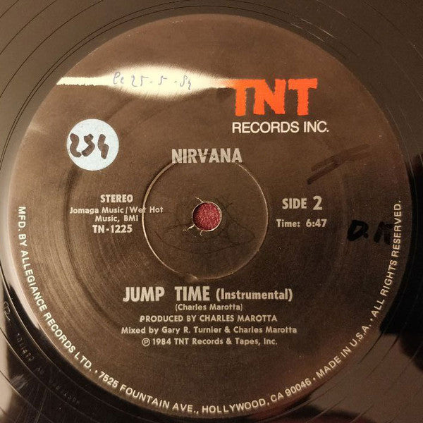 Nirvana (5) : Jump Time (12", Promo)