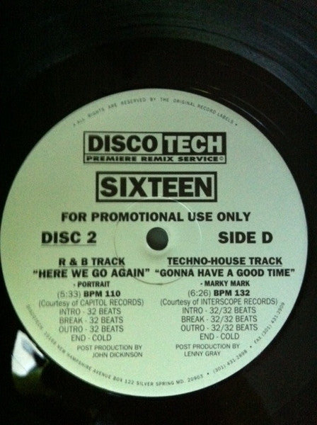 Various : DiscoTech Sixteen (3x12", Comp, Promo)