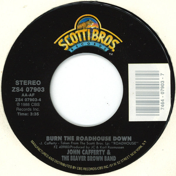 John Cafferty And The Beaver Brown Band : Song & Dance (7", Single)