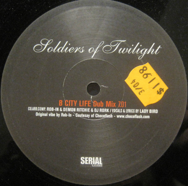 Soldiers Of Twilight : City Life (12")