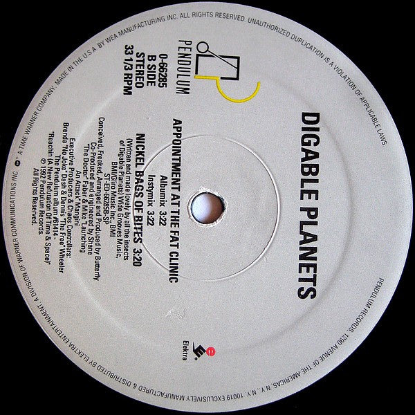 Digable Planets : Nickel Bags (12")