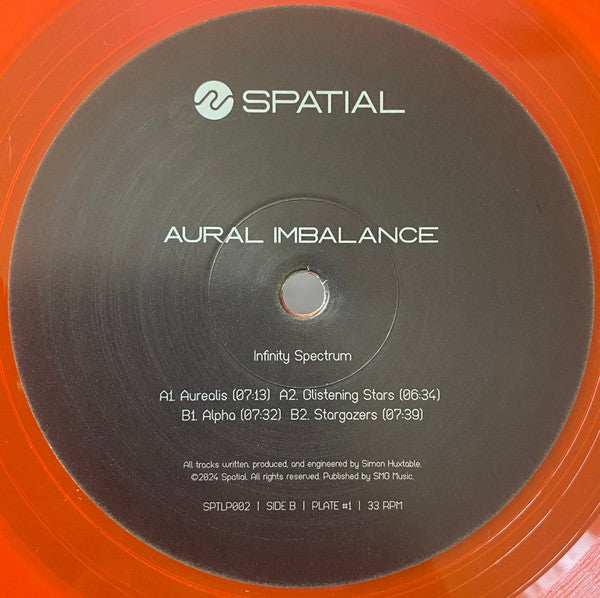Aural Imbalance : Infinity Spectrum (12", Ora + 12", Red + Album)