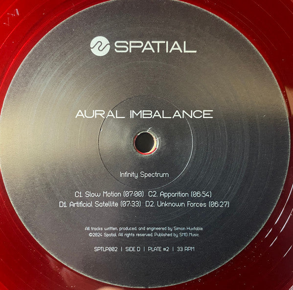 Aural Imbalance : Infinity Spectrum (12", Ora + 12", Red + Album)