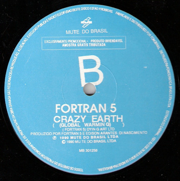 Fortran 5 : Crazy Earth (12", Promo)