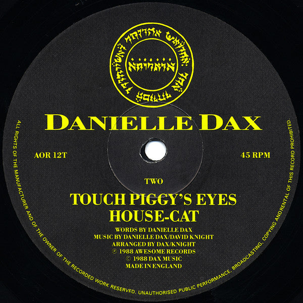 Danielle Dax : Cat-House (12", Yel)