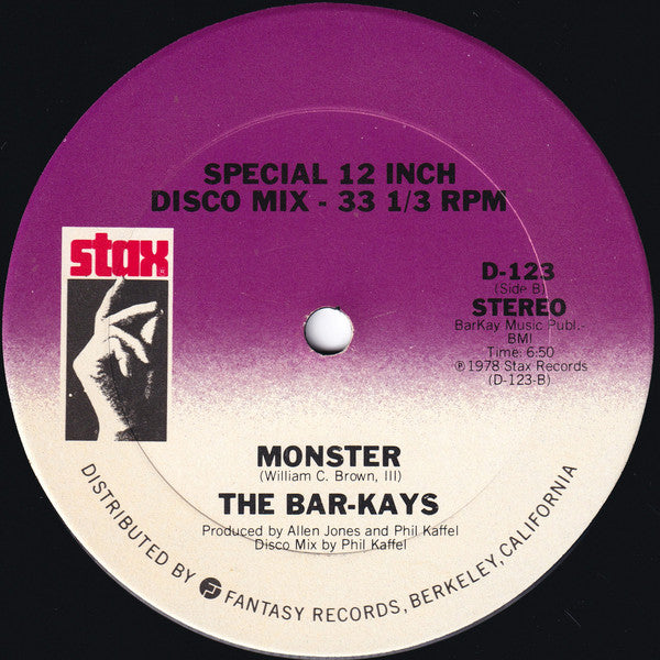 Bar-Kays : Holy Ghost / Monster (12", Single, Ter)