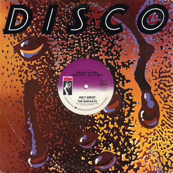 Bar-Kays : Holy Ghost / Monster (12", Single, Ter)
