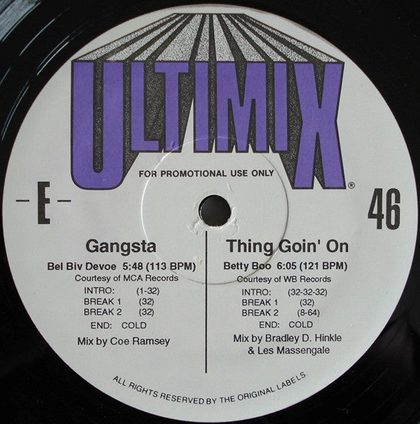 Various : Ultimix 46 (3x12", Comp, Promo)