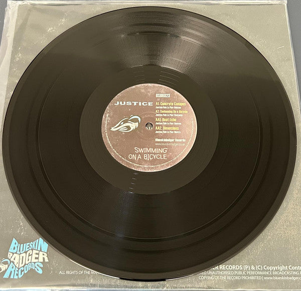 Justice : Swimming On A Bicycle EP (12", EP)