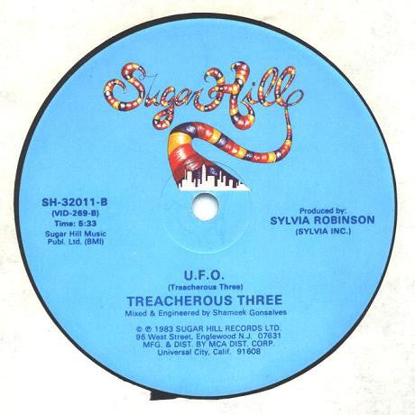 Treacherous Three : Turning You On (12")