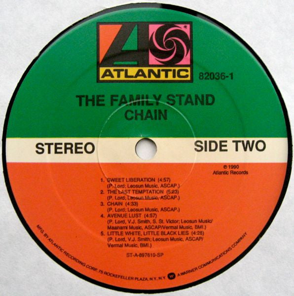 The Family Stand : Chain (LP, Album)