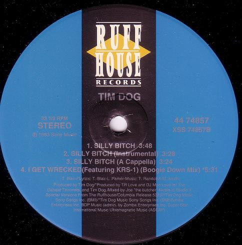 Tim Dog Featuring KRS-1* : I Get Wrecked (12")