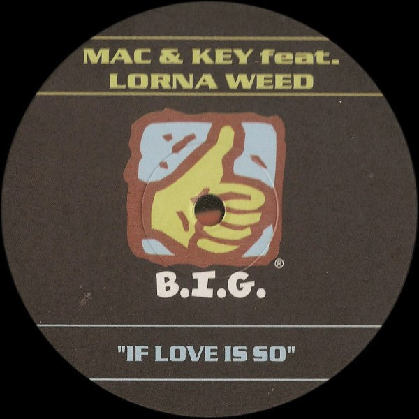 Mac & Key : If Love Is So (12")