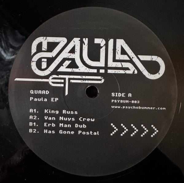 Quaad : Paula EP (12", EP)