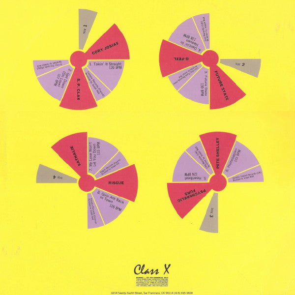 Various : Class X Seven (2x12", Promo)