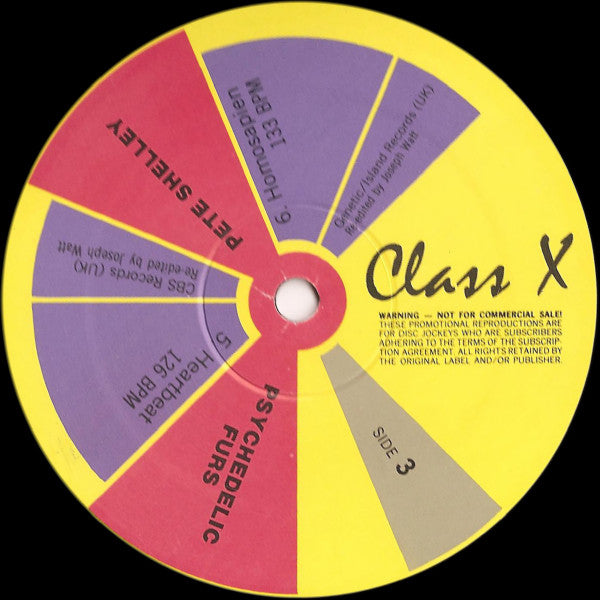 Various : Class X Seven (2x12", Promo)