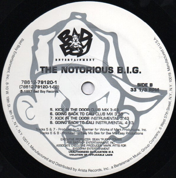 The Notorious B.I.G.* Featuring 112 : Sky's The Limit (12")