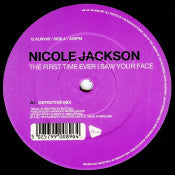 Nicole Jackson : The First Time Ever I Saw Your Face (12")