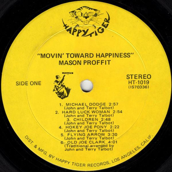 Mason Proffit : Movin' Toward Happiness (LP, Album, Mon)