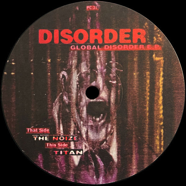 Disorder : Global Disorder E.P. (2x12", EP)
