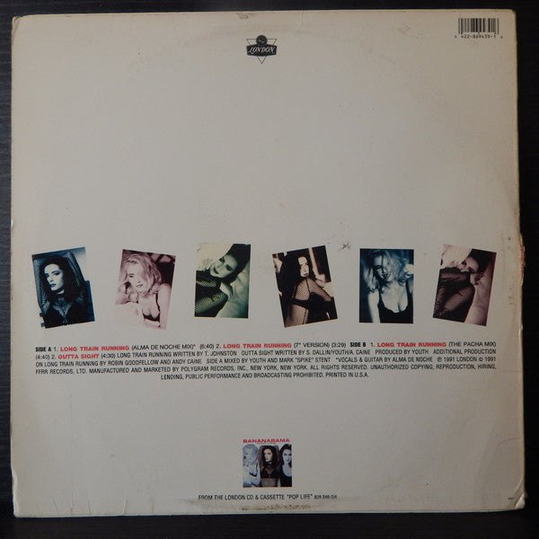 Bananarama : Long Train Running (12")