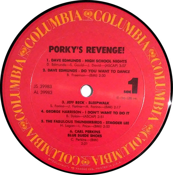 Various : Porky's Revenge! (LP, Album)