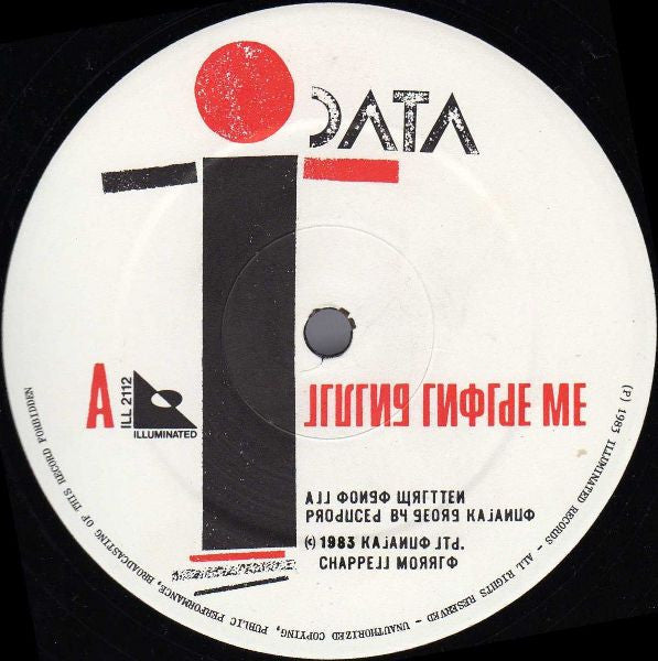 Data (2) : Living Inside Me (12", Single)