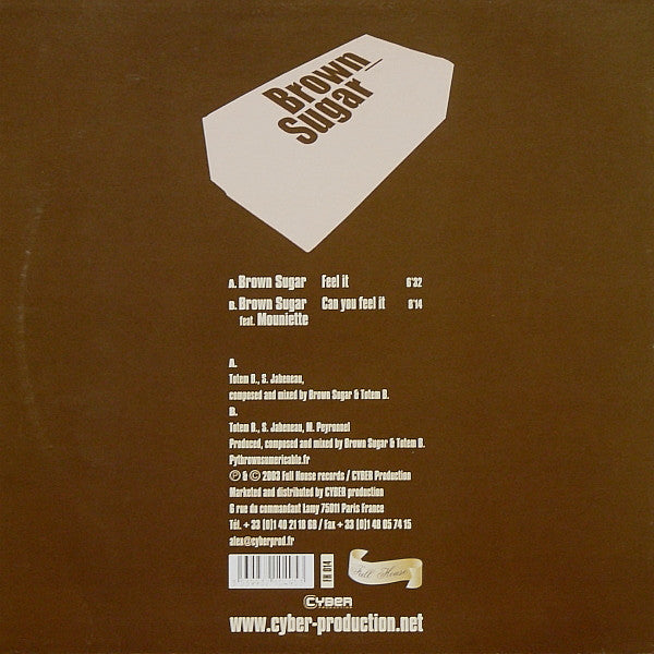 Brown Sugar : Feel It (12")
