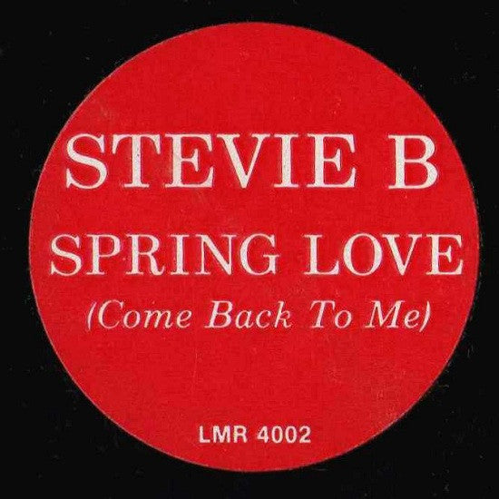 Stevie B : Spring Love (Come Back To Me) (12", RP)