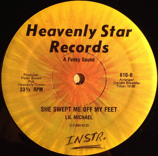 Lil Michael : She Swept Me Off My Feet (12")