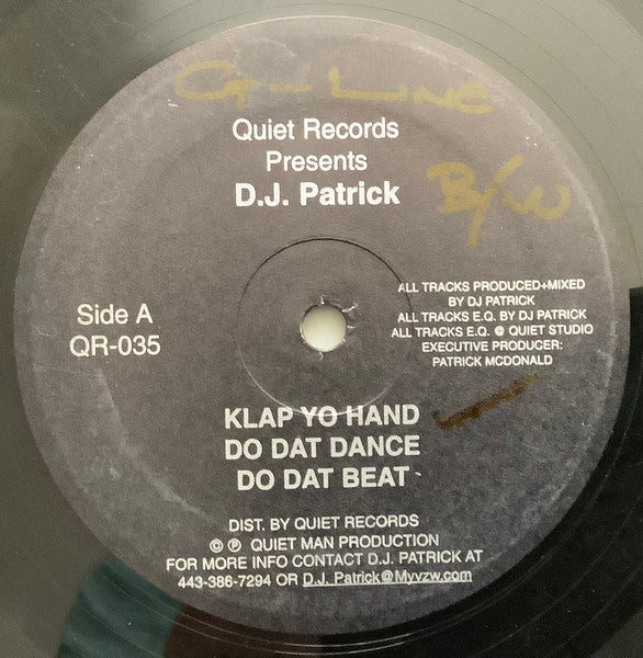 DJ Patrick (3) : Untitled (12")