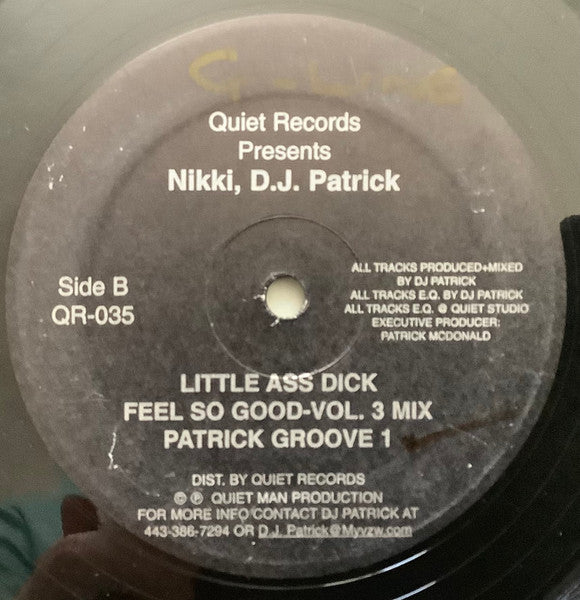 DJ Patrick (3) : Untitled (12")