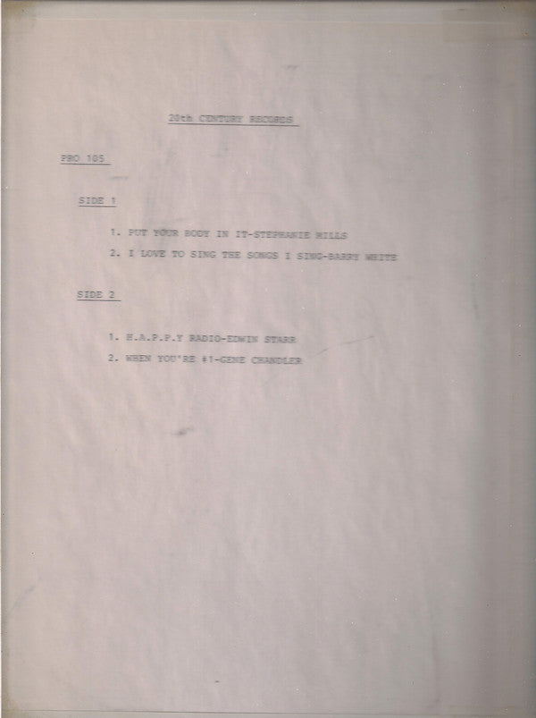 Various : Untitled (12", Promo)