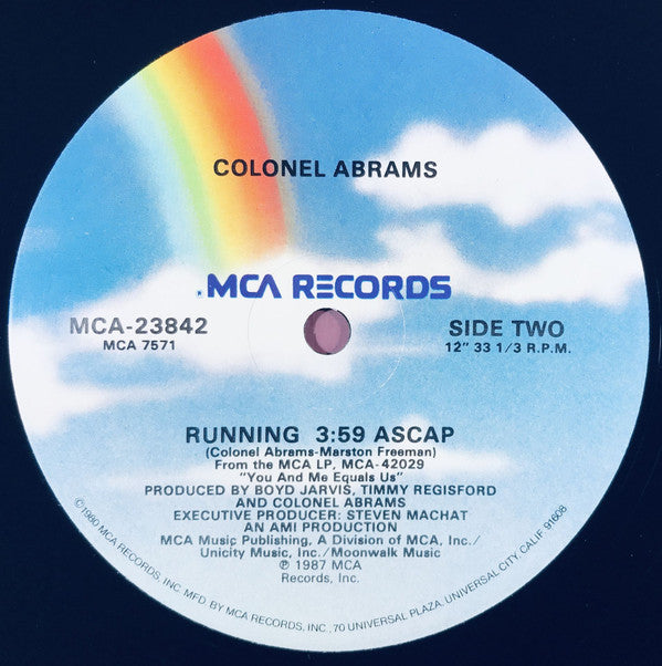 Colonel Abrams : Soon You'll Be Gone (12")