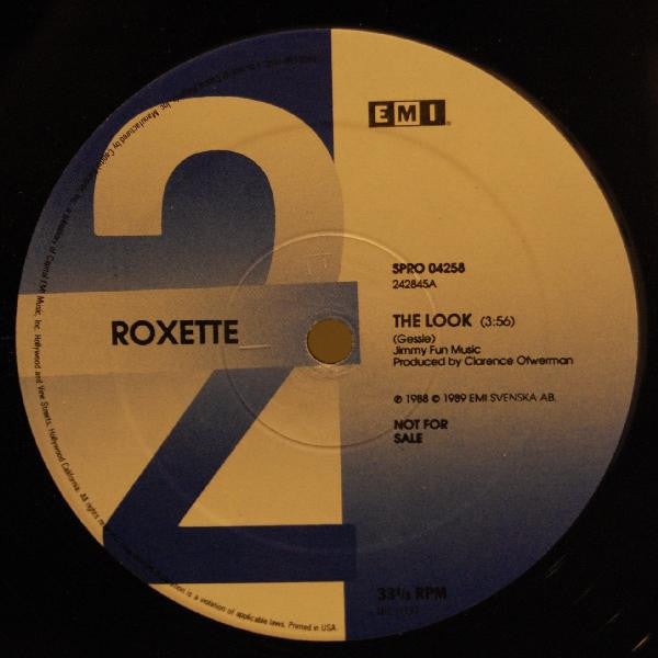 Roxette : The Look (12", Promo)