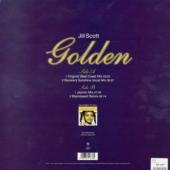 Jill Scott : Golden (12")