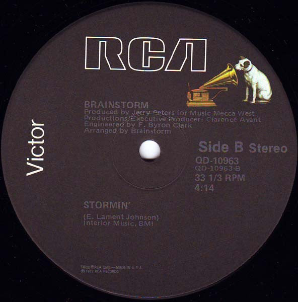 Brainstorm (5) : Lovin' Is Really My Game (12", RP)