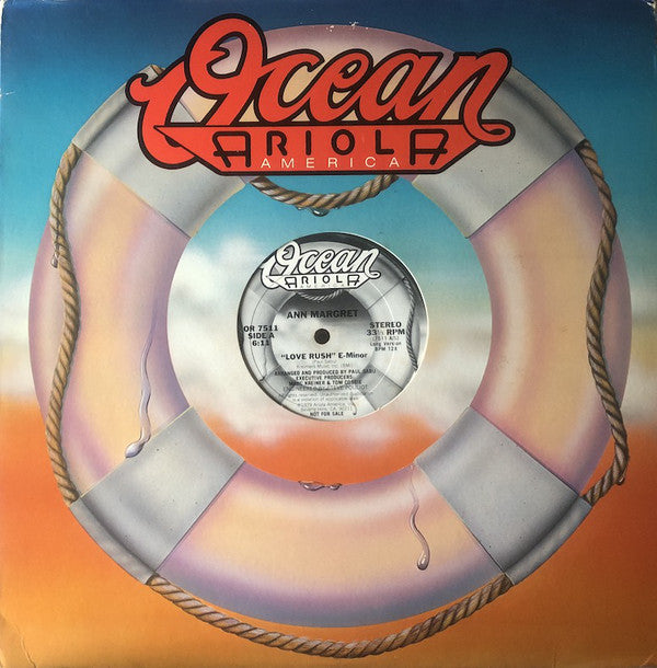 Ann Margret : Love Rush E-Minor (12", Promo)