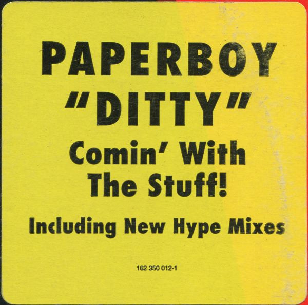 Paperboy : Ditty (12")