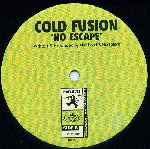 DJ Abstract / Cold Fusion : Flab Attack / No Escape (12")