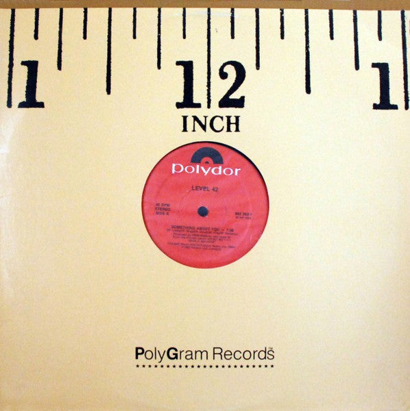 Level 42 : Something About You (12", HRM)