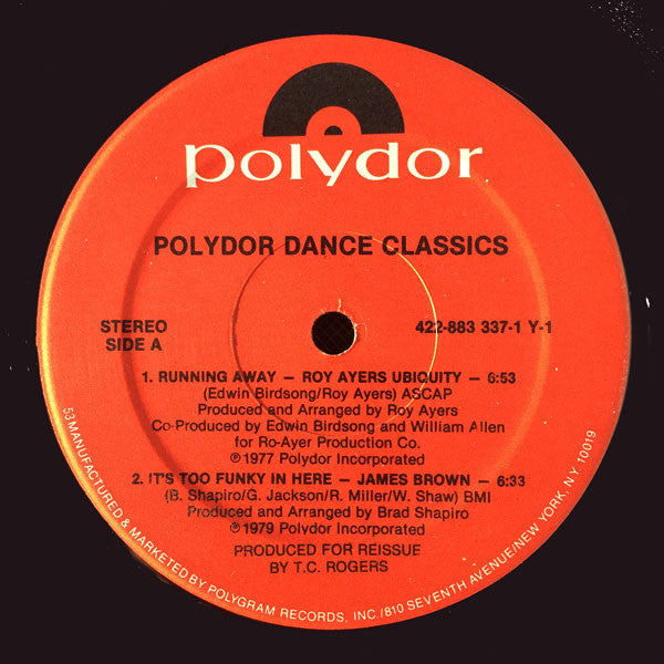 Various : Polydor Dance Classics (12")