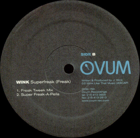Wink* : Superfreak (Freak) (12")