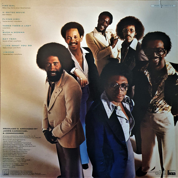 Commodores : Natural High (LP, Album, RE)