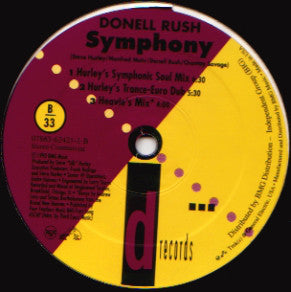 Donell Rush* : Symphony (12")